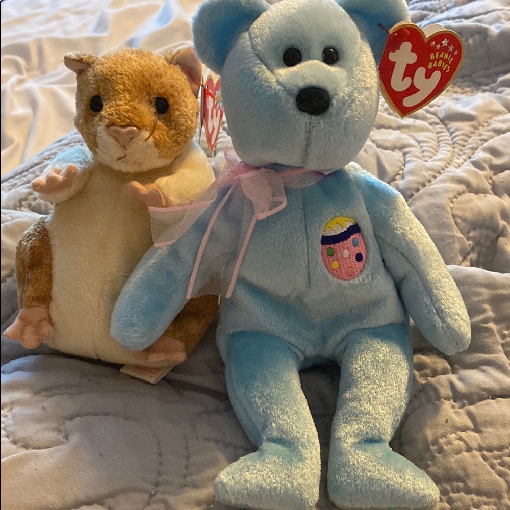 Ty Beanie Babies pellet and eggs 2